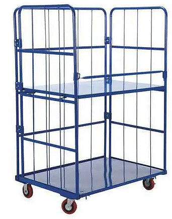 Vestil Foldable/Nestable Roller Cart